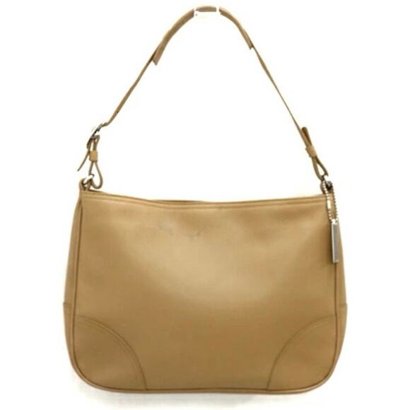 Coach Handbags - Vintage Coach Bag 8148 Cowhide Leather Shoulder Handbag Tan Brown Purse